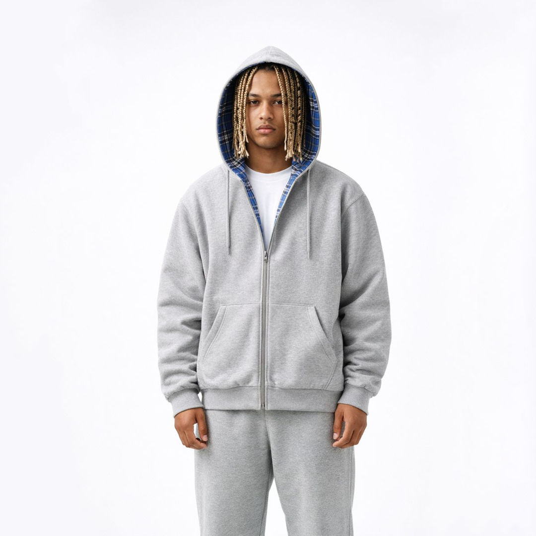 ØVERLAY - REVERSE MOZAÏC ZIP