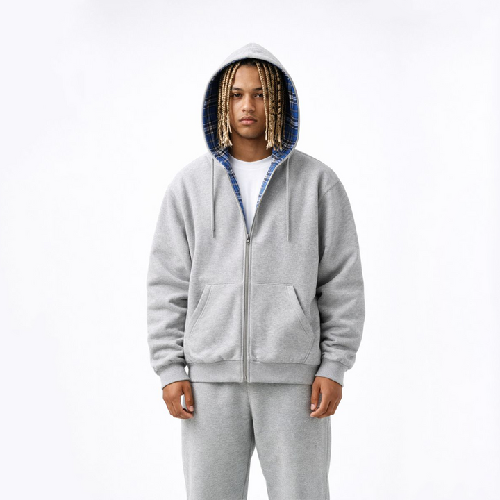 ØVERLAY - REVERSE MOZAÏC ZIP