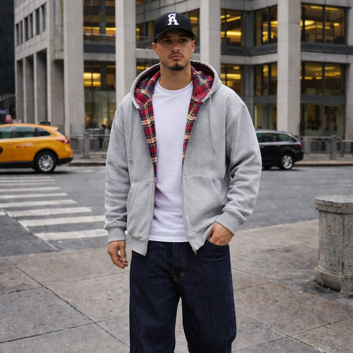 ØVERLAY - REVERSE MOZAÏC ZIP